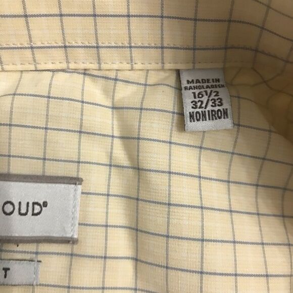 Yellow checkered dress top - Picture 5 of 5